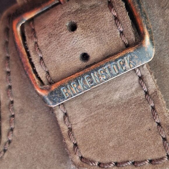 Birkenstock Tatami Sandals Chunky Brown Nebraska Removable Footbed Men 9 Lady 11 - Picture 12 of 16